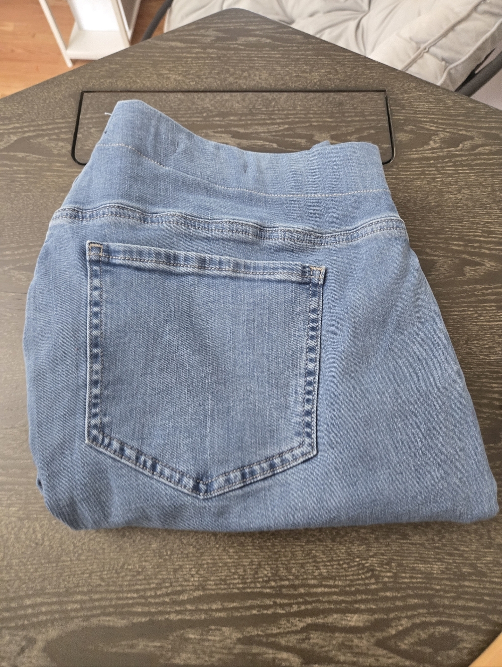 NWOT NYDJ Bailey Relaxed Straight Jeans 14W Women Blue Lift Tuck Denim - Picture 14 of 14